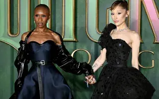 Los gestos que desatan rumores sobre la relación de Ariana Grande y Cynthia Erivo en Wicked 2.