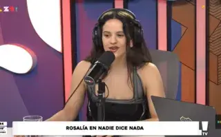 Rosalía se sentó en la mesa de Luzu TV y convirtió el programa Nadie Dice Nada, conducido por Nicolás Occhiato, en el epicentro de la conversación digital.