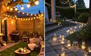 Mini patios: 10 ideas fáciles y económicas para decorarlos en Navidad