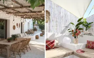 Las terrazas, balcones y jardines se han convertido en auténticos refugios urbanos.