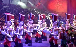 desfile de Navidad en Gramado, brasil