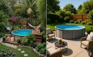 Piletas de lona con estilo: ideas para integrarlas al patio y convertirlas en un rincón más armónico