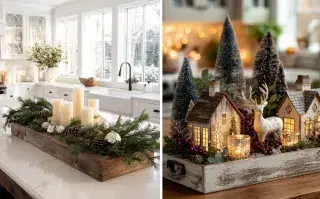 Este Año Nuevo, la decoración de la mesa se reinventa.