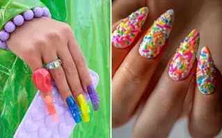 Uñas gelatinosas: ideas para que te inspires en la tendencia que dominará el nail art en 2026.