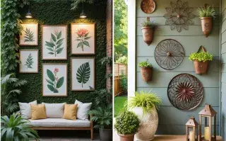 Cuadros para exteriores: ideas para decorar tu patio o terraza