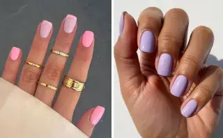 Esta temporada, tres tonos se destacan por encima del resto: lilas pastel, candy rosa y granate pomegranate.