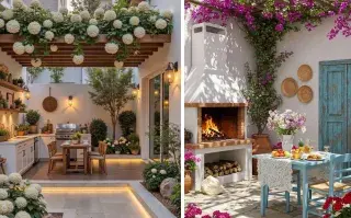 Las galerías con parrilla se convirtieron en uno de los ambientes más valorados del hogar.