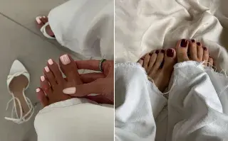 Uñas de los pies: ideas simples para salir del clásico color de siempre