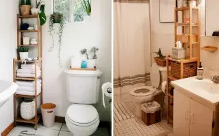 Baños bonitos y baratos: ideas low cost para mejorar tu departamento alquilado
