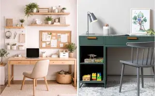 Vuelta a clases: ideas para armar el espacio de estudio con estilo