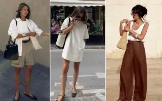 Outfits para la oficina con calor: 12 fórmulas frescas (sin perder prolijidad)