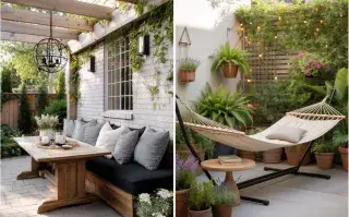Ni mesa ni reposera: la tendencia 2026 para jardines y balcones que ocupa menos espacio