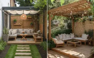 Minipatios con decks: la idea clave para transformar espacios chicos en refugios soñados