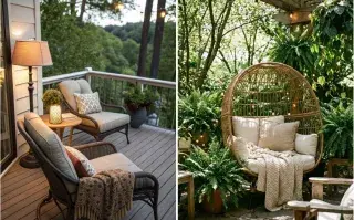 3 ideas simples para armar un rincón de lectura al aire libre