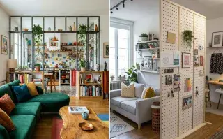  Con recursos simples y bien pensados, es posible dividir sin cerrar, logrando ambientes más organizados y confortables.