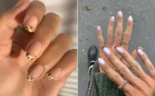 10 diseños de uñas francesas originales para este marzo