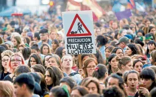 marcha Día de la Mujer
