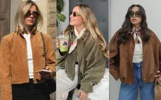 Tendencias de otoño: el abrigo de gamuza que vuelve con todo