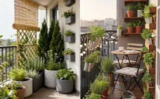 Del balcón al mini jardín: ideas simples para sumar verde en departamentos