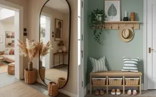 Sin obra: cómo mejorar la entrada de tu casa o departamento con recursos simples