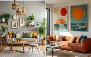 Sin obra ni presupuesto alto: cómo renovar tu living con pequeños cambios