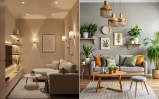 Ni pintura ni obra: 5 formas de renovar tu living en una tarde