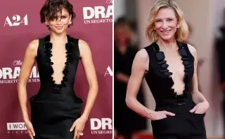 Zendaya y Cate Blanchett sobre la red carpet