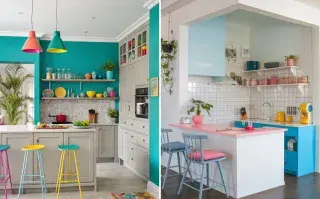 Sin obra ni presupuesto alto: cómo transformar una cocina pequeña Sin obra ni presupuesto alto: cómo transformar una cocina pequeña.