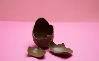 Foto de huevos de Pascua.