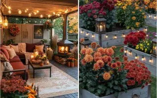 Patios en otoño: ideas simples para cuidar tus plantas del cambio de clima