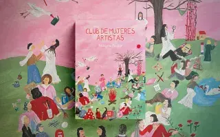 Club de mujeres artistas, el lñibro de Milagros Pochat