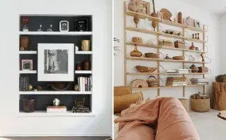 La tendencia del “shelfie”: cómo decorar tus estantes para que se vean de revista.