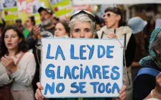 Arturo Cuello, de Jóvenes por el Clima, sobre la Ley de Glaciares: "Discutimos qué tipo de país queremos" Protestas contra la reforma de la Ley de Glaciares