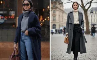 El abrigo es la prenda estrella del invierno, y muchas veces define todo el outfit.