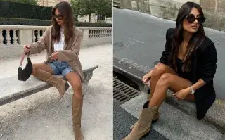El accesorio de los años 70 que vuelve este otoño y combina perfecto con jeans: las botas de gamuza El accesorio de los años 70 que vuelve este otoño y combina perfecto con jeans: las botas de gamuza