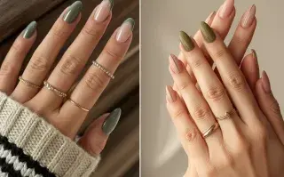 Uñas matcha: este es el color tendencia para el otoño-invierno 2026