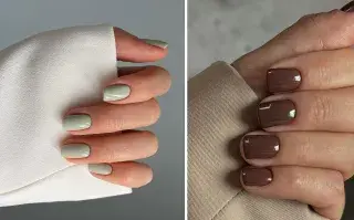 Las uñas cortas se llevan así en otoño: del verde menta al tie-dye Lejos de quedar limitadas a los tonos clásicos, las uñas cortas se animan a jugar con color, textura y brillo sin perder sofisticación.