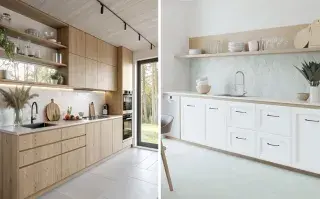 Durante años, el mármol fue sinónimo de lujo y sofisticación en las cocinas.