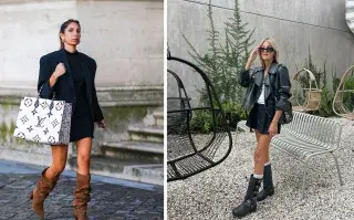 Vestido lencero en otoño: el clásico noventoso que vuelve a ser protagonista