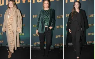 De Araceli González a Marcela Kloosterboer: los mejores looks de los famosos en el estreno de Sottovoce Famosos-Sottovoce.png