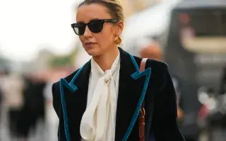 Encajes, terciopelo y lazos: el estilo romántico llega a la moda en invierno Moda.jpg