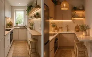 Cocinas estrechas: errores de decoración que las hacen ver más chicas Sin-título-1.jpg