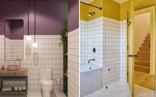 Desde propuestas sutiles hasta combinaciones audaces, esta tendencia permite renovar el espacio de una manera original y relativamente económica.