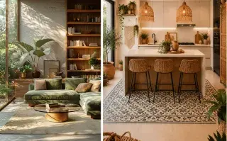 Ni chimenea ni estufa a leña: las soluciones deco que aportan sensación de calidez La sensación de calidez en una casa no depende únicamente de la calefacción.