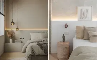 Ni respaldo tapizado ni de madera: la tendencia elegante que transforma los dormitorios en 2026 Ni respaldo tapizado ni de madera: la tendencia elegante que transforma los dormitorios en 2026