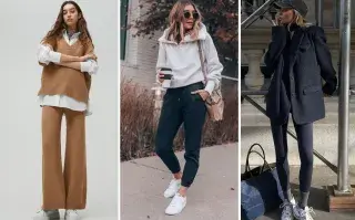 De la cama a la cocina: looks cómodos para trabajar desde casa en invierno Looks bien casuales para el dia