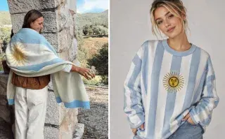 Looks para alentar a la selección argentina