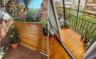 Balcón deco ideas para integrar a la casa