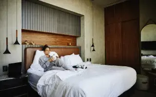 Foto de dormitorio.