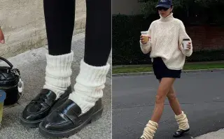 Polainas y calentadores: el accesorio retro que volvió para el frío extremo